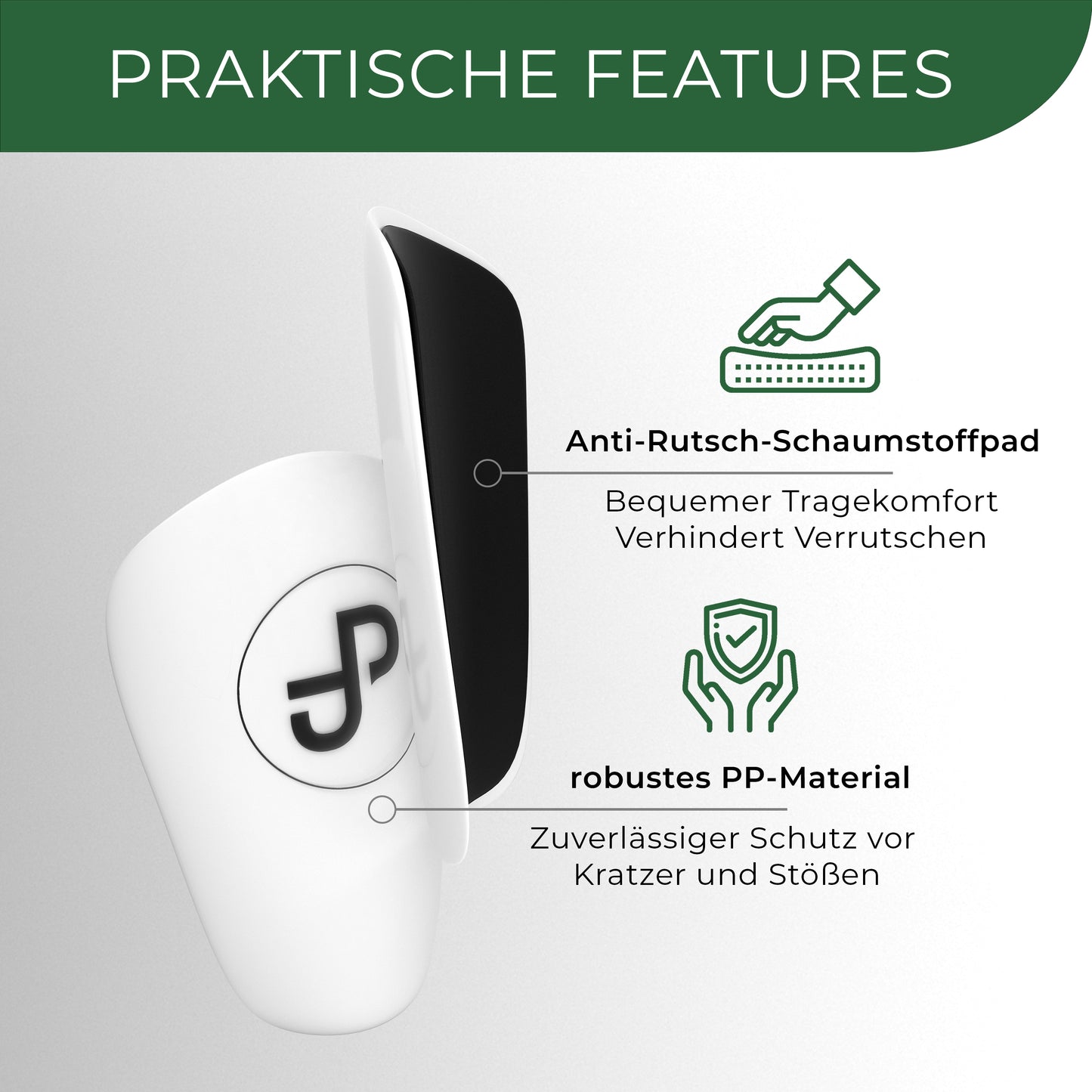 Personalisierbare Mini Schienbeinschoner, individuell anpassbare Fußball Schienbeinschoner