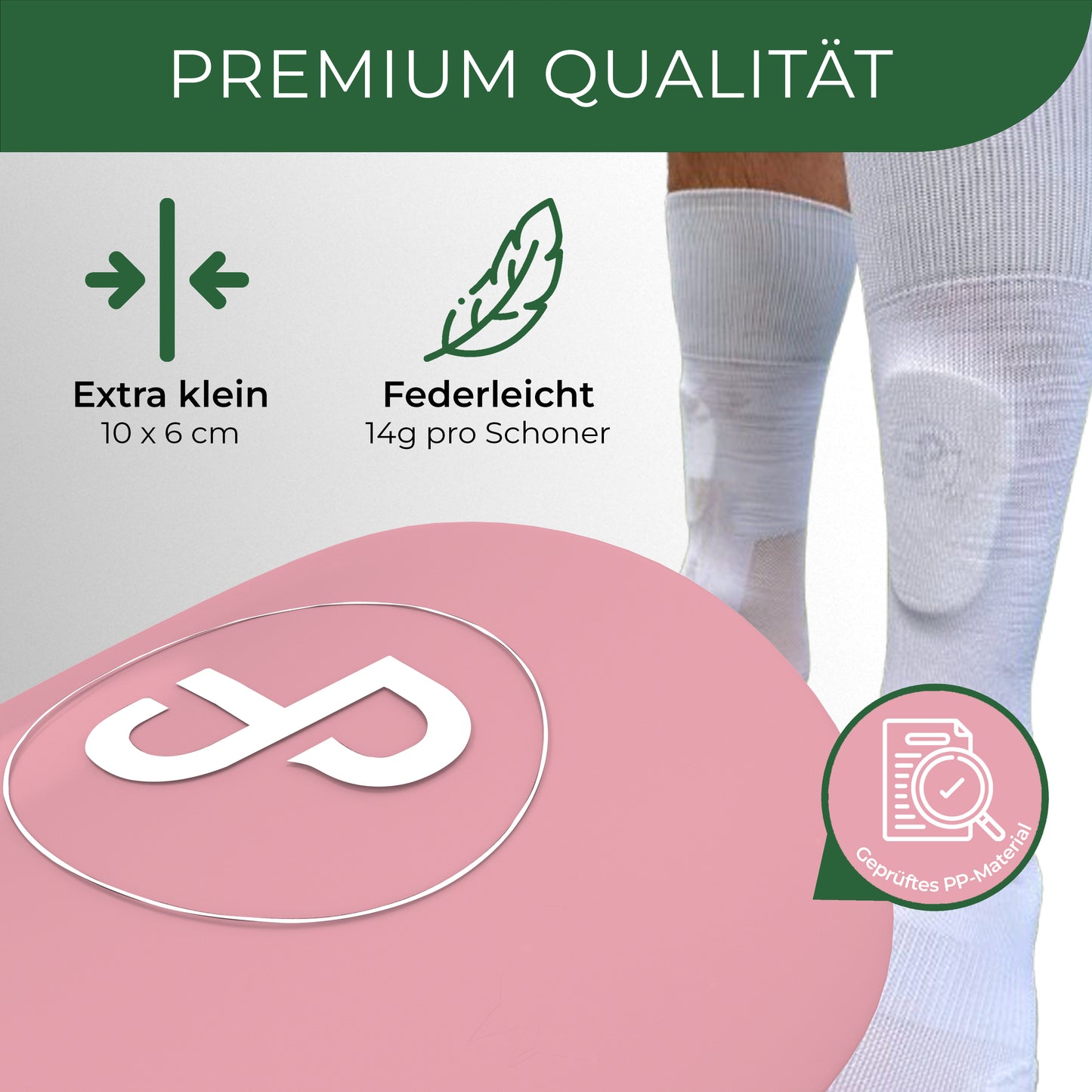 Mini Schienbeinschoner, extra kleine Fußball Schienbeinschoner