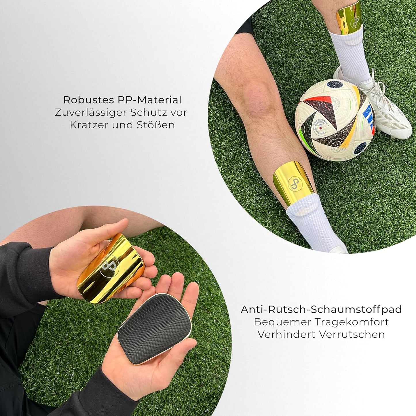 Mini Schienbeinschoner, extra kleine Fußball Schienbeinschoner