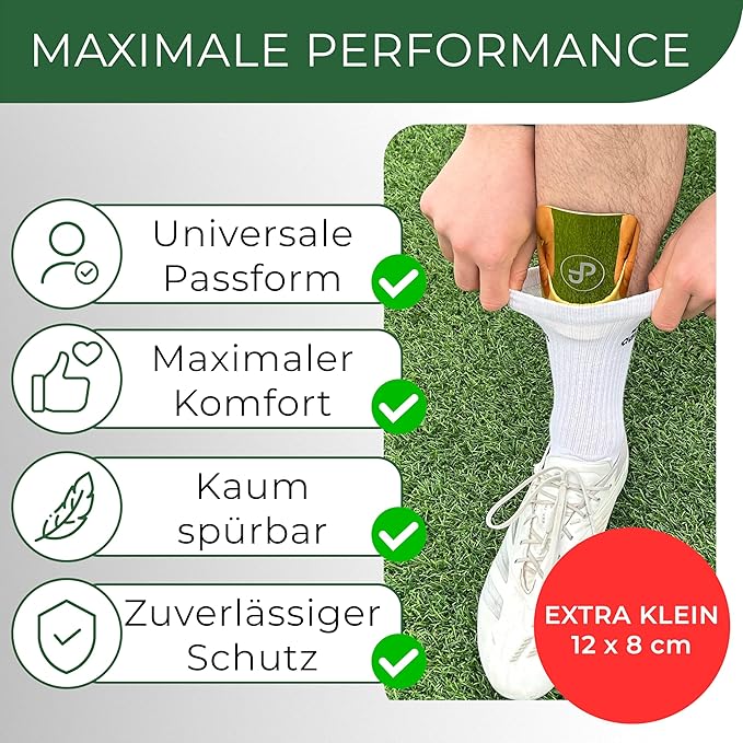 Mini Schienbeinschoner, extra kleine Fußball Schienbeinschoner