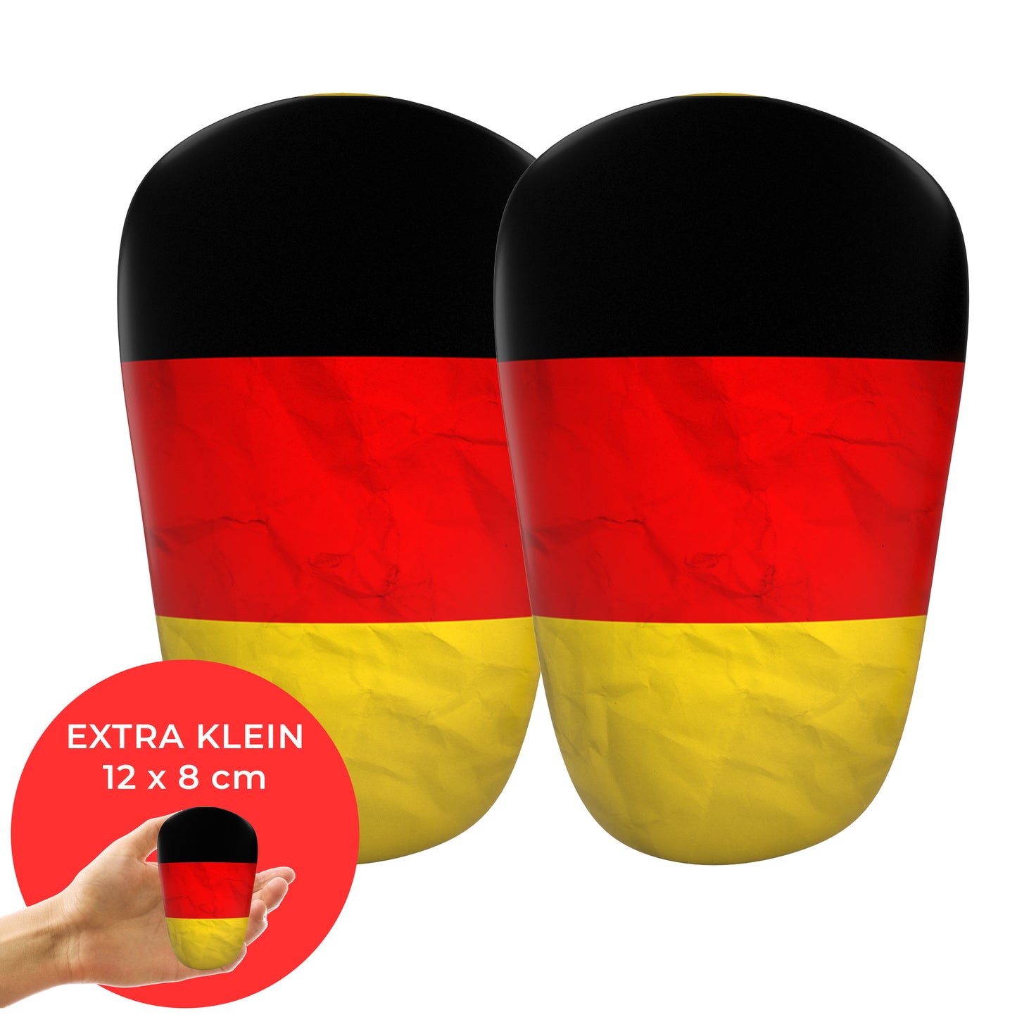 Mini Schienbeinschoner, extra kleine Fußball Schienbeinschoner - Länder Edition