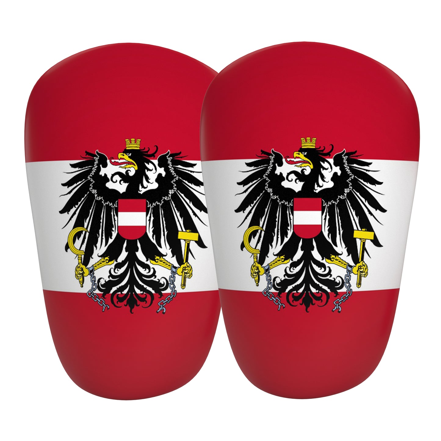 Mini Schienbeinschoner, extra kleine Fußball Schienbeinschoner - Länder Edition