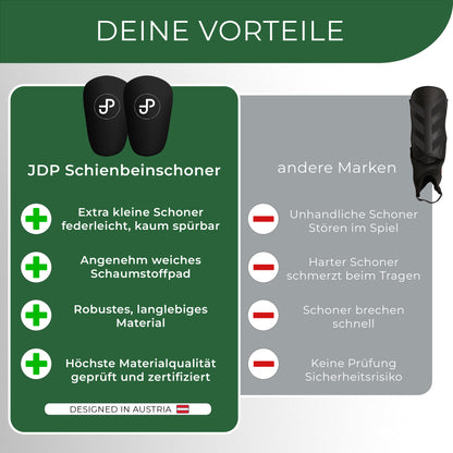 Mini Schienbeinschoner, extra kleine Fußball Schienbeinschoner