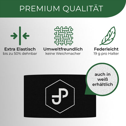 Schienbeinschonerhalter Grip Stars, 2 Stück Fußball Stutzenhalter