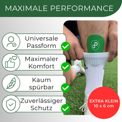 Mini Schienbeinschoner, extra kleine Fußball Schienbeinschoner