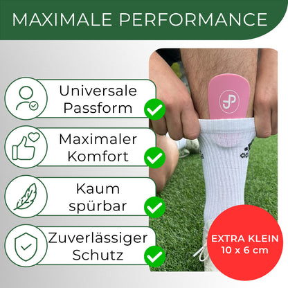 Mini Schienbeinschoner, extra kleine Fußball Schienbeinschoner