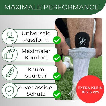 Mini Schienbeinschoner, extra kleine Fußball Schienbeinschoner