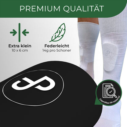 Mini Schienbeinschoner, extra kleine Fußball Schienbeinschoner