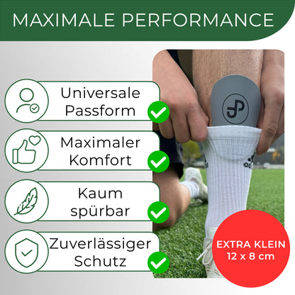 Mini Schienbeinschoner, extra kleine Fußball Schienbeinschoner