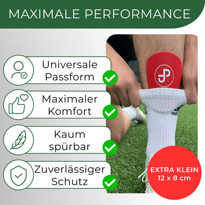 Mini Schienbeinschoner, extra kleine Fußball Schienbeinschoner