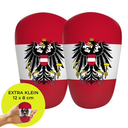 Mini Schienbeinschoner, extra kleine Fußball Schienbeinschoner - Länder Edition
