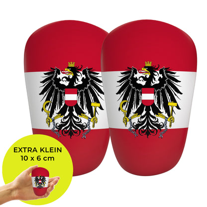 Mini Schienbeinschoner, extra kleine Fußball Schienbeinschoner - Länder Edition