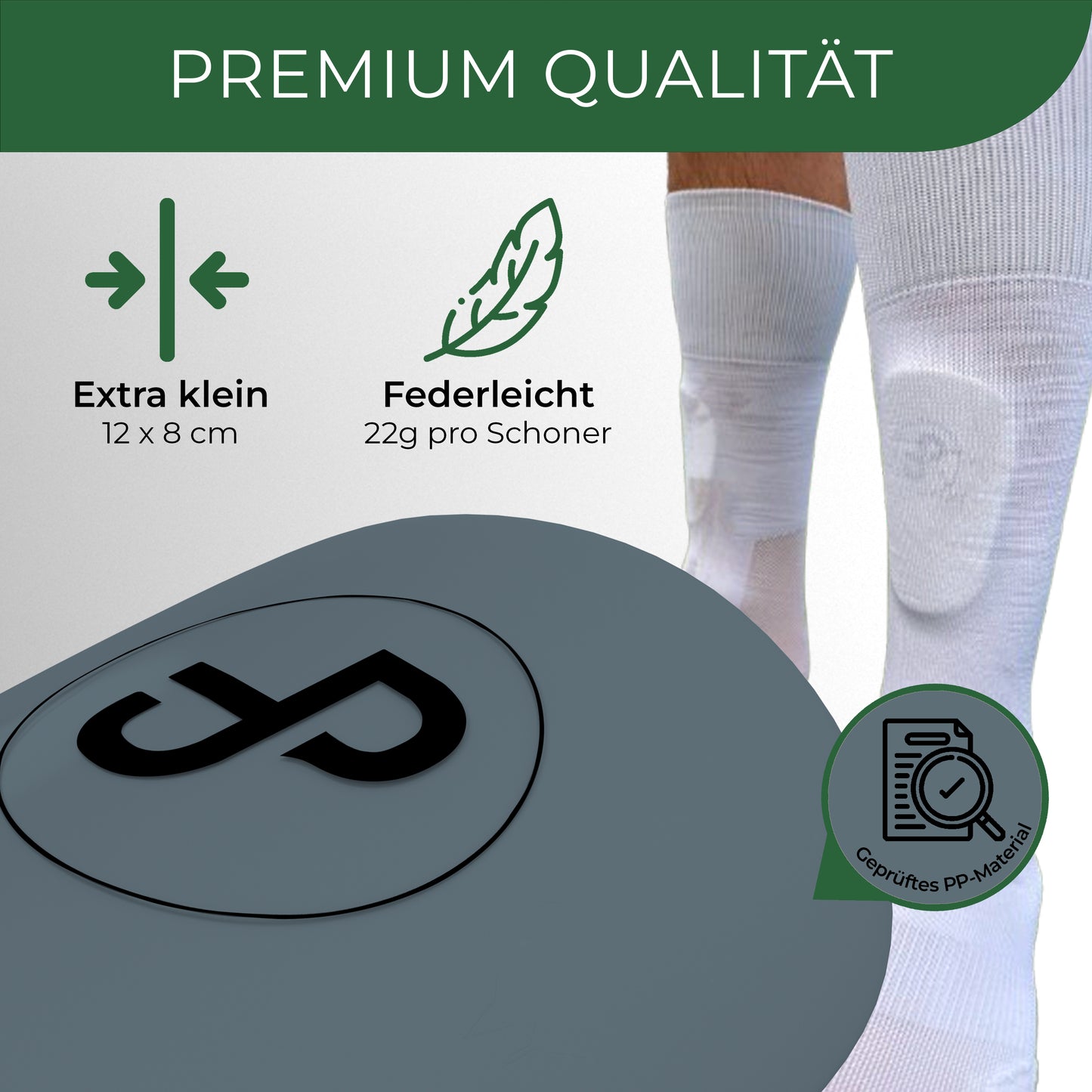 Mini Schienbeinschoner, extra kleine Fußball Schienbeinschoner